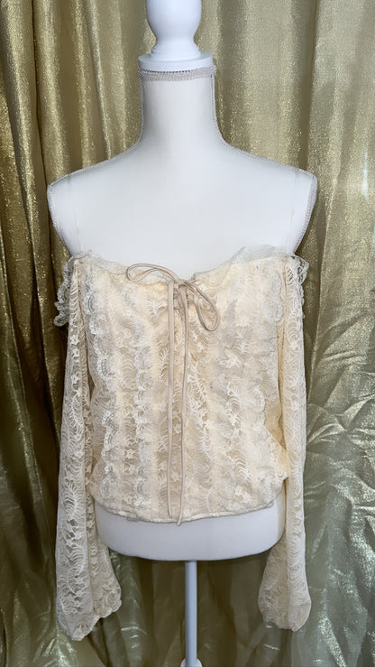 Bianca Long Sleeve Blouse (Plus Size )