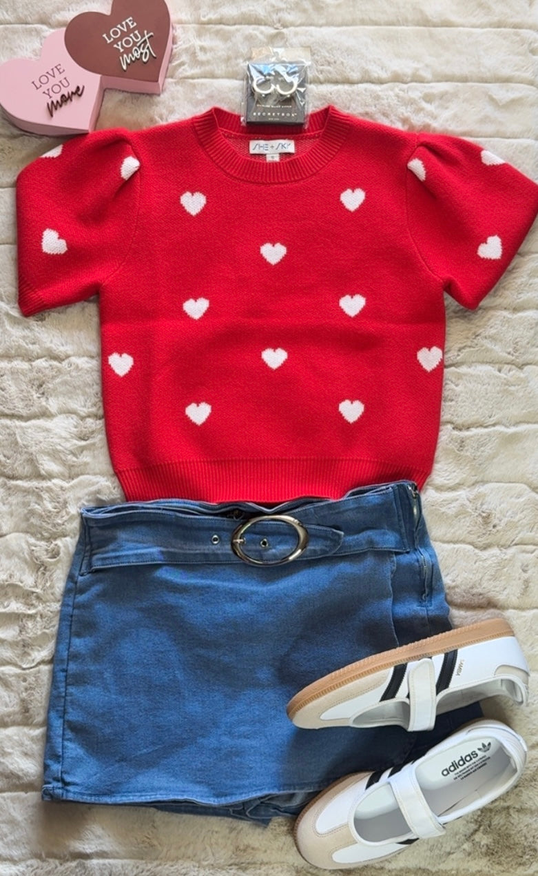 A: Heart Blouse